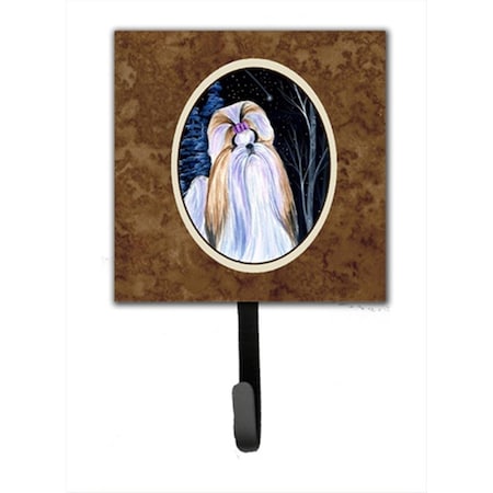 Jensendistributionservices Starry Night Shih Tzu Leash Holder Or Key Hook MI1657545